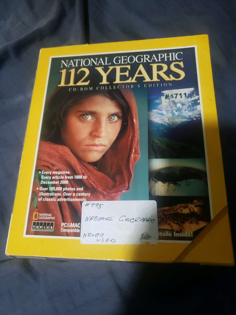 National Geographic 112 Years CDROM Collectors Edition