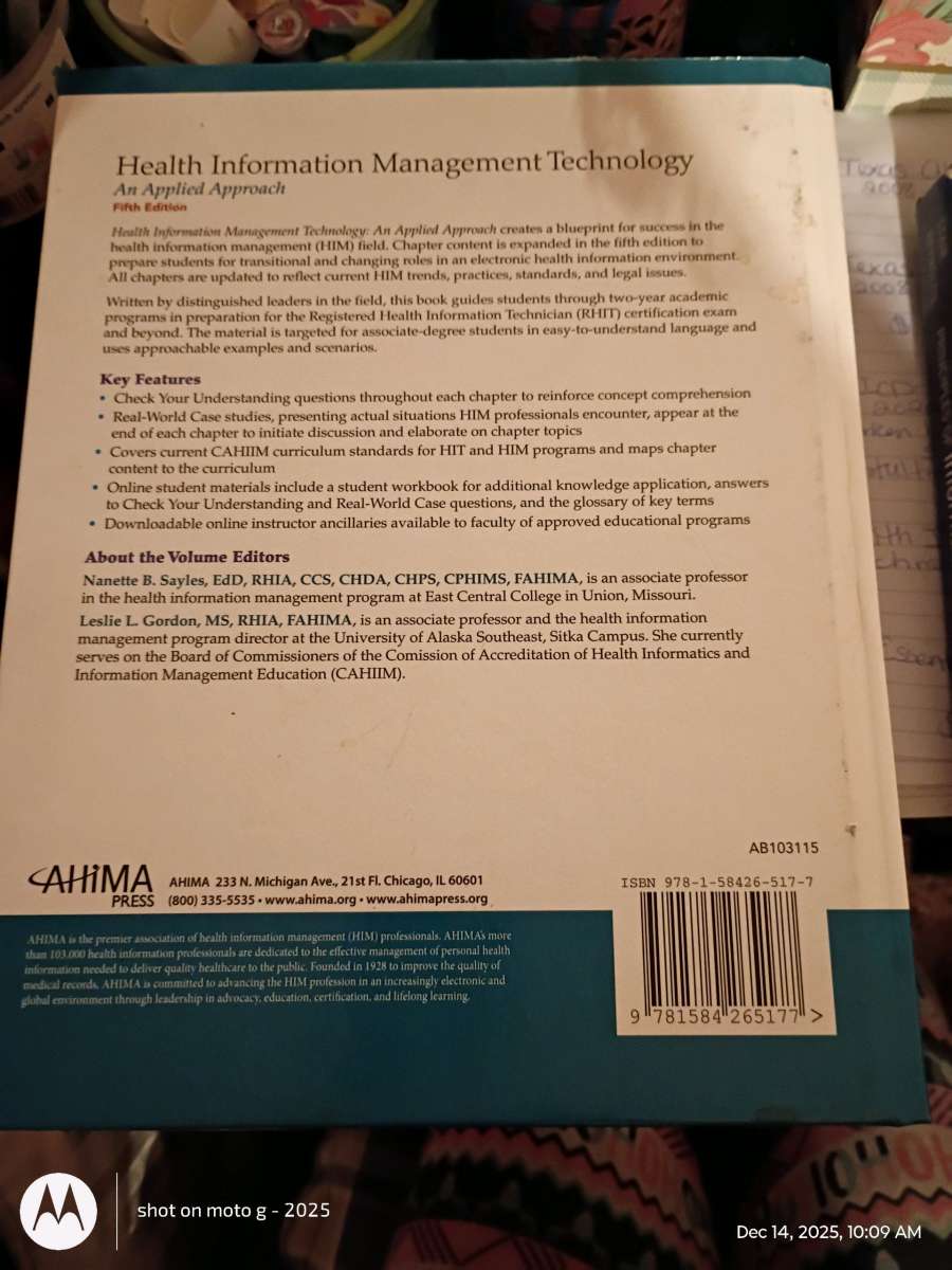 Health information Management Technology