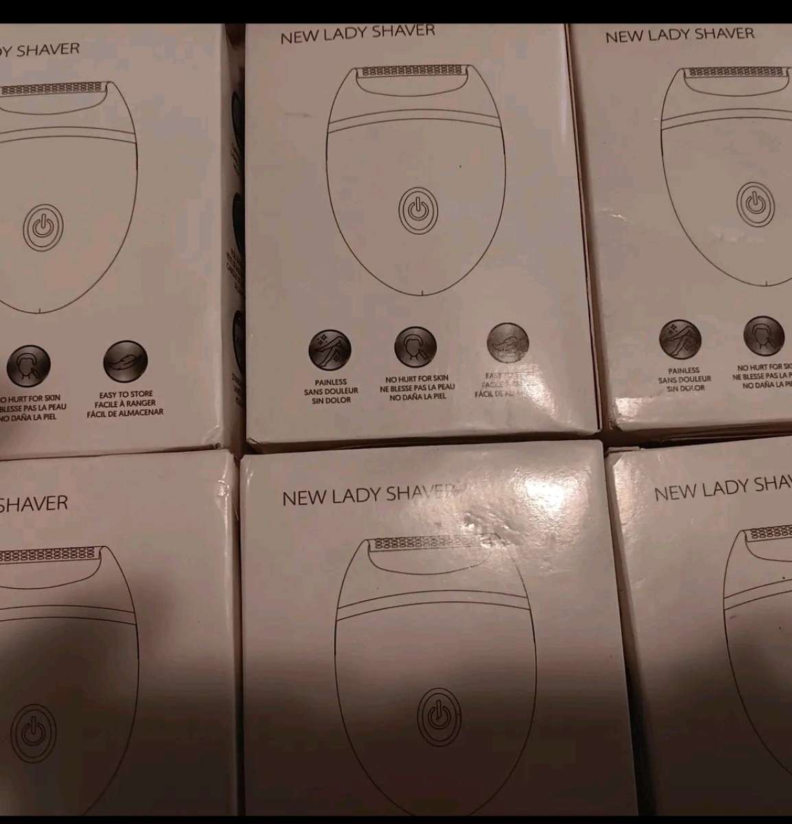 NEW LADY HAIR SHAVERS