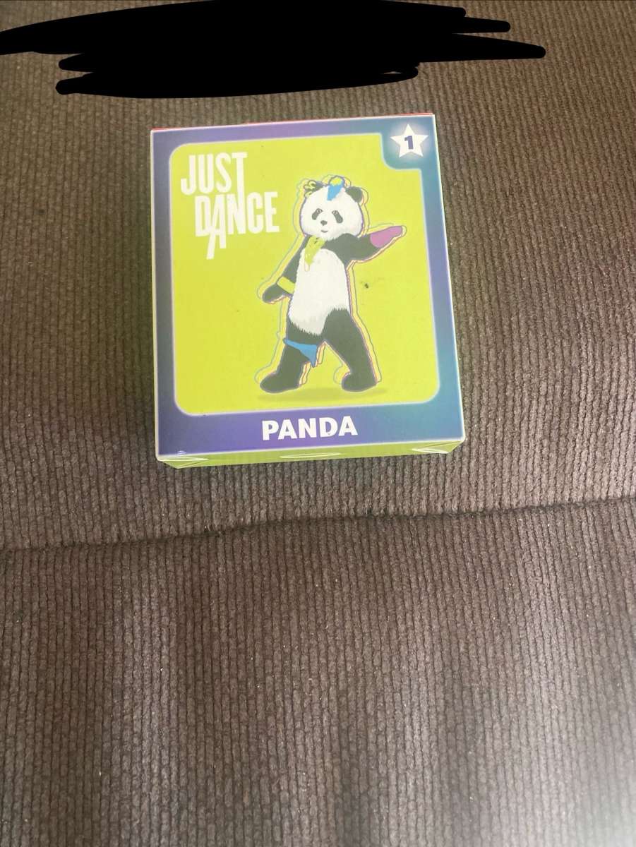 kids happy meal McDonalds panda JUST DANCE toy