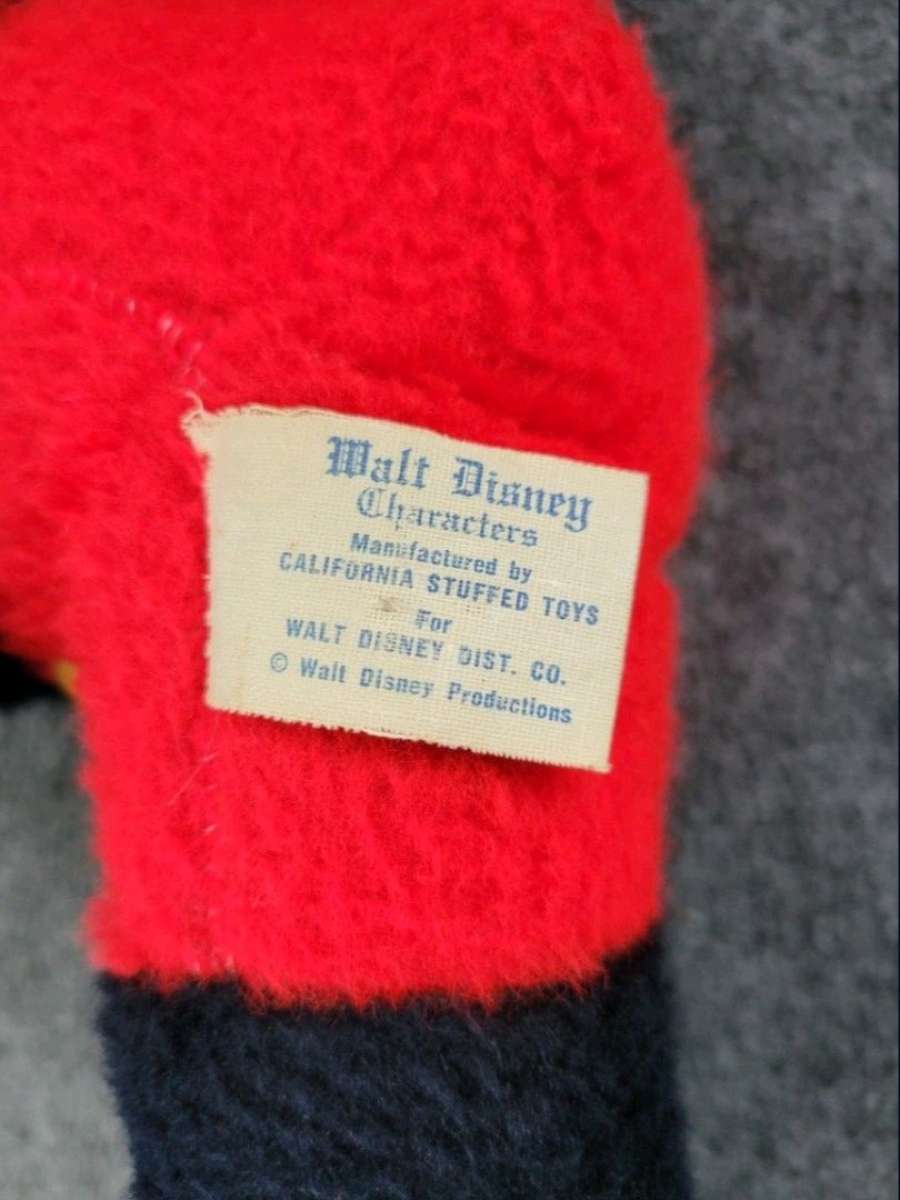 Vintage 1950s Rare Blue Mickey Mouse Walt Disney 20 Californ