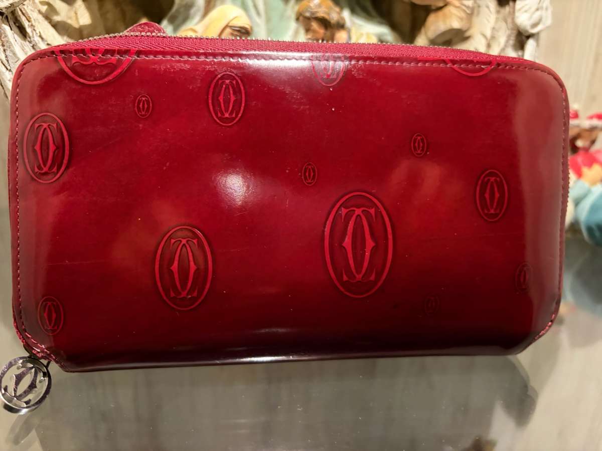 Authentic vintage Cartier long wallet