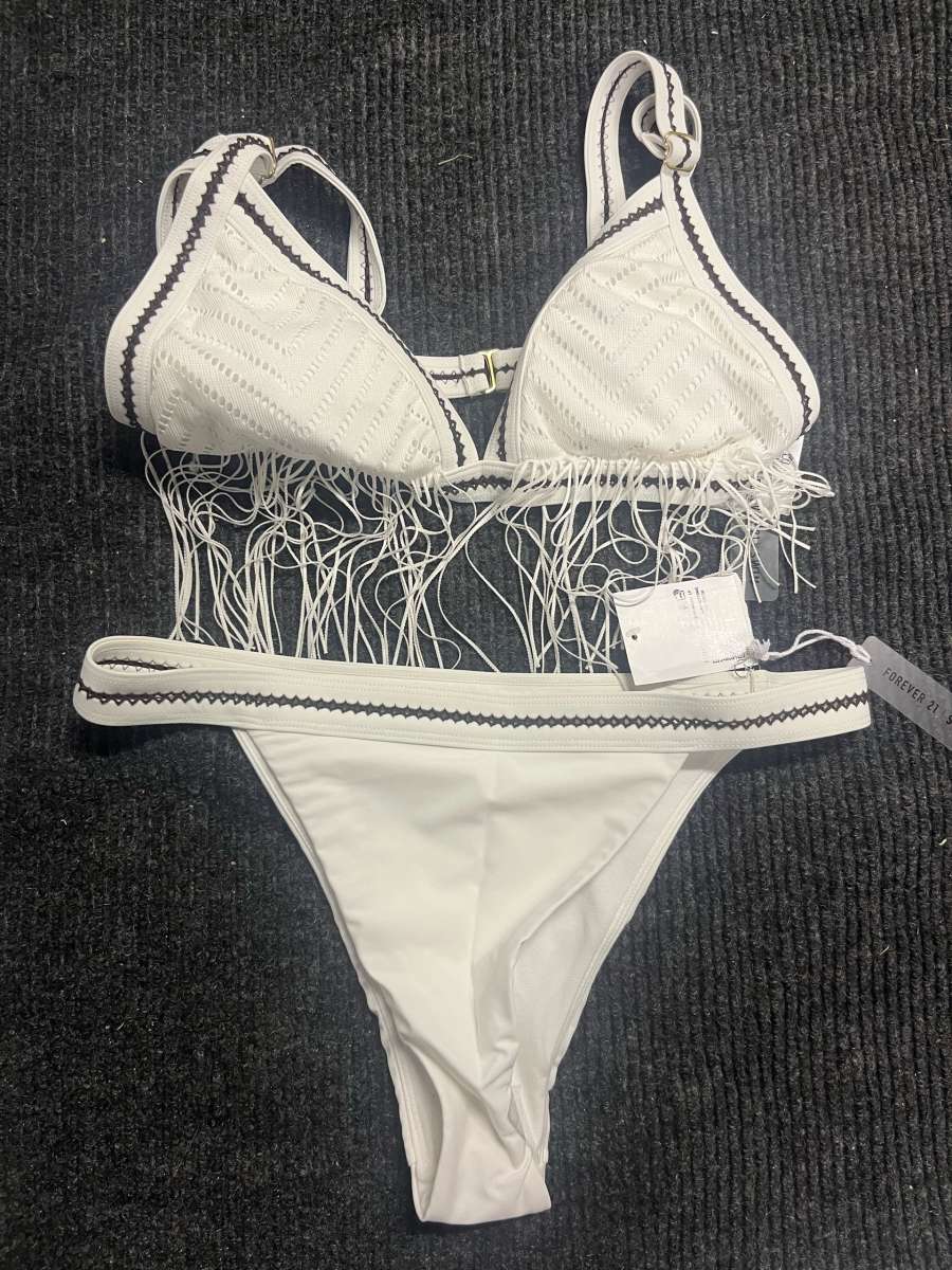 Forever 21 SwimwearBikini2PieceDark CocoaIvorySize L