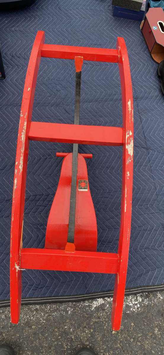 toddler wooden rocking horse