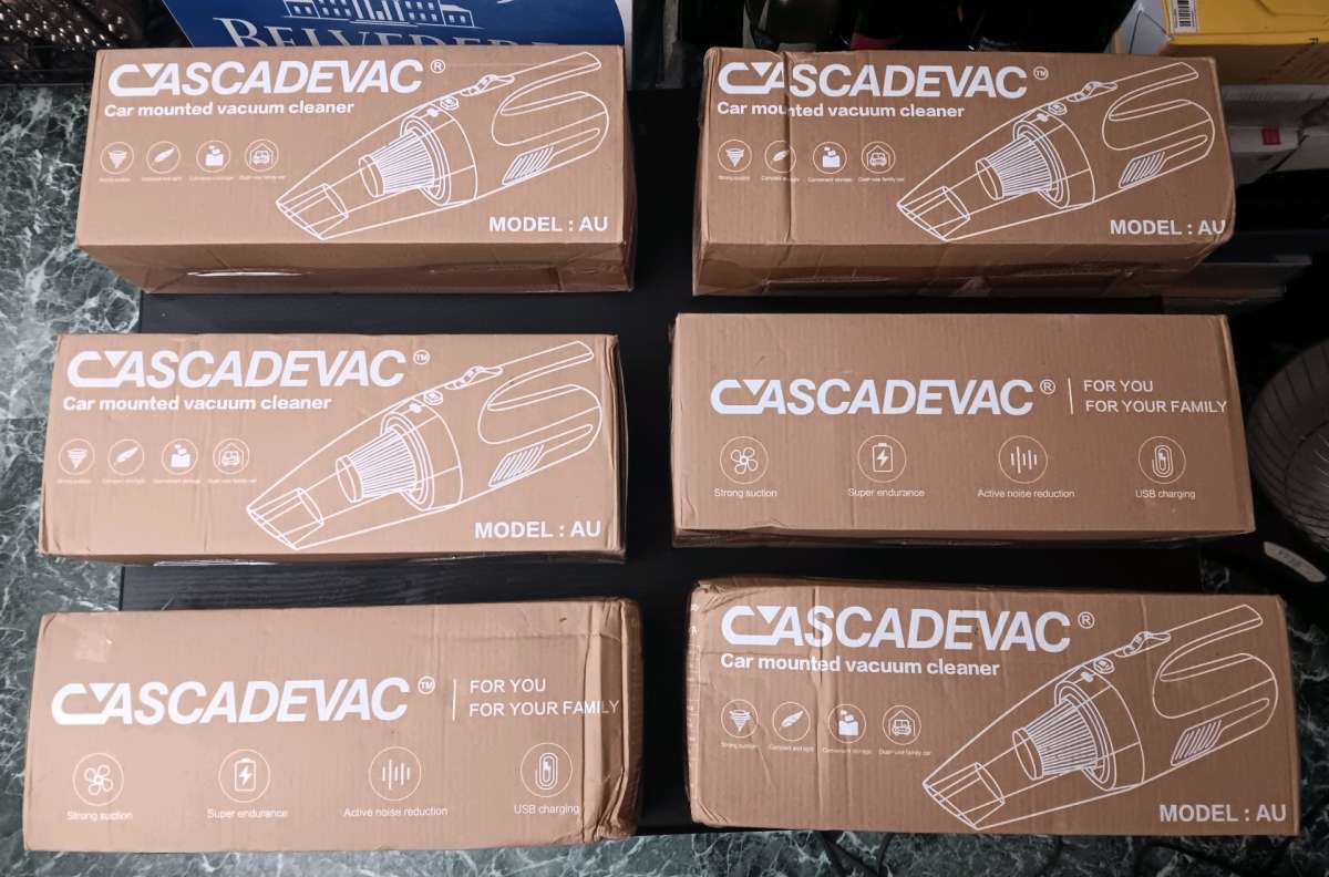 CASCADEVAC CORDLESS VACUUM CLEANERS