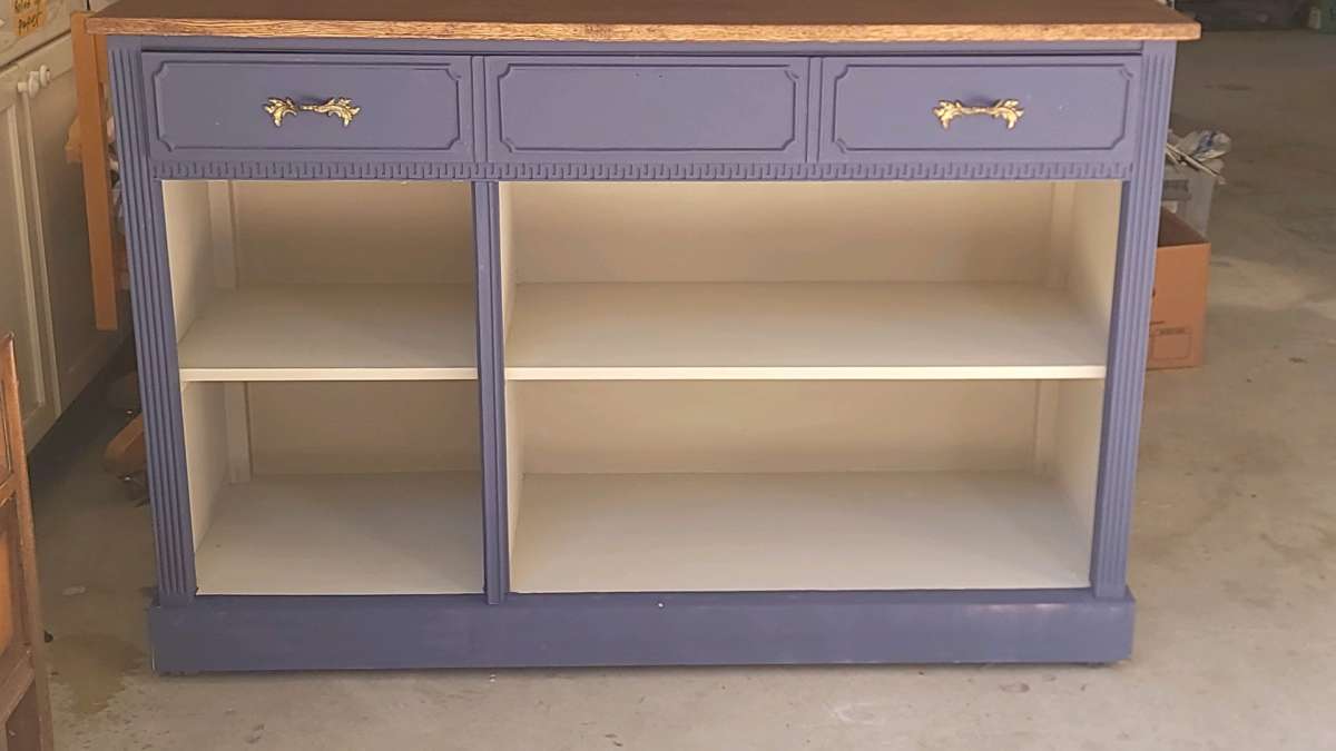 Hand restored open face buffet