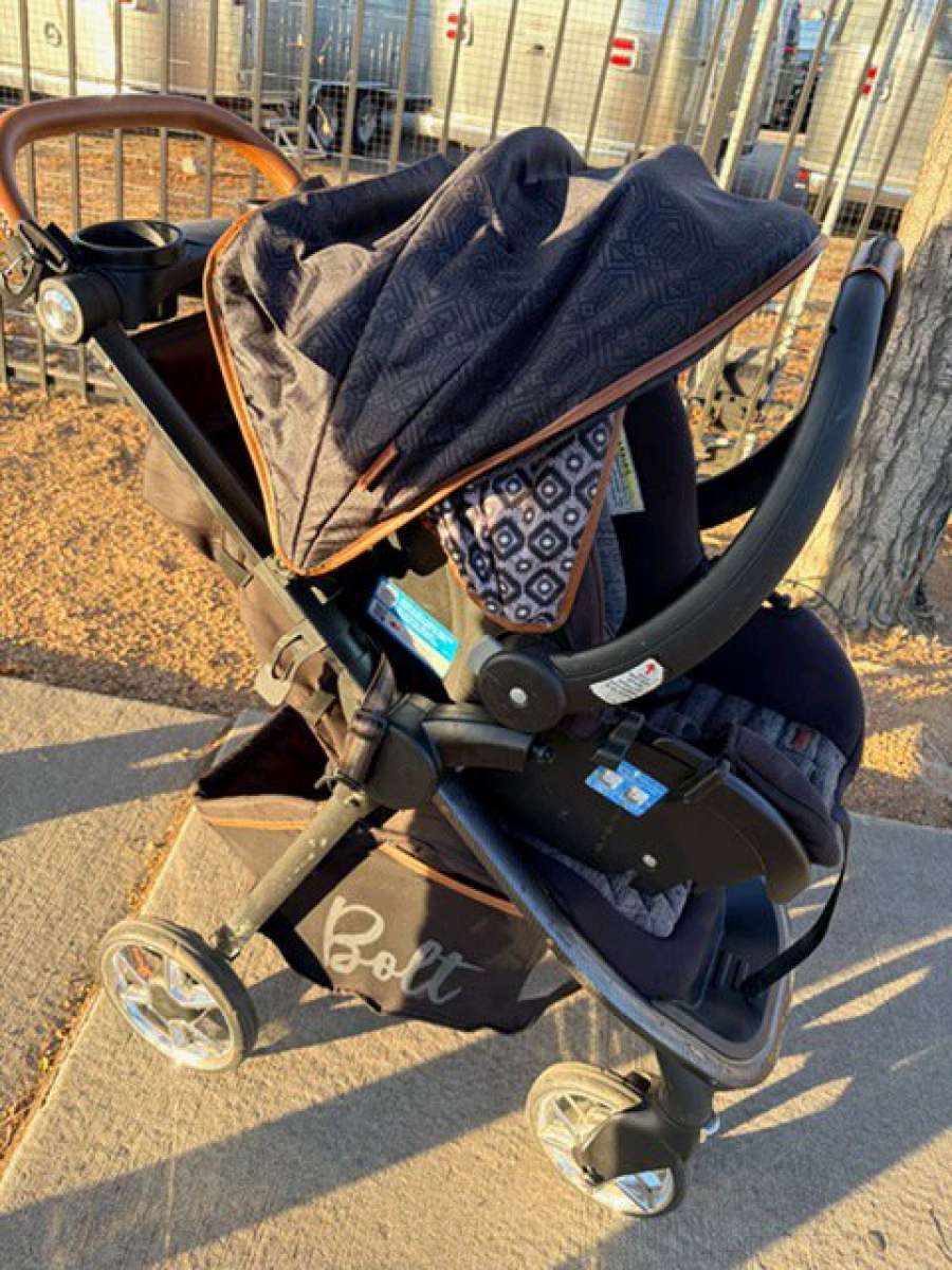 Monbebe Travel Stroller Rear facing Car Seat