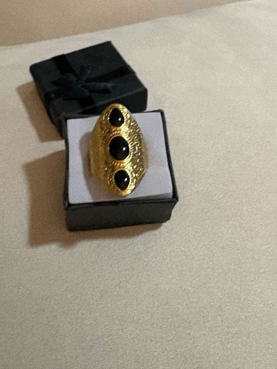 anillo oro laminado size 7 stainless steel