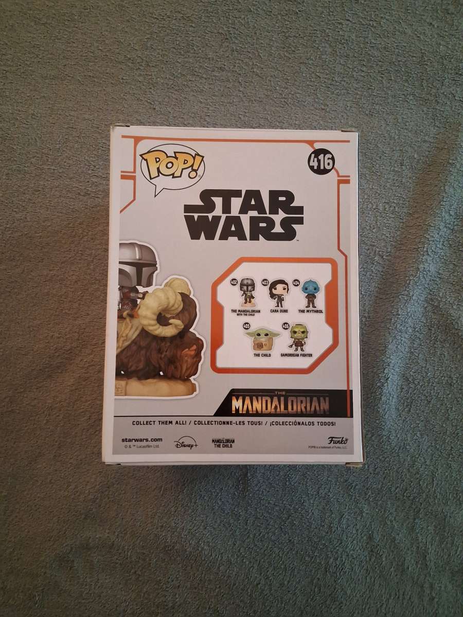 Funko Pop Deluxe Star Wars The Mandalorian 416 Figure