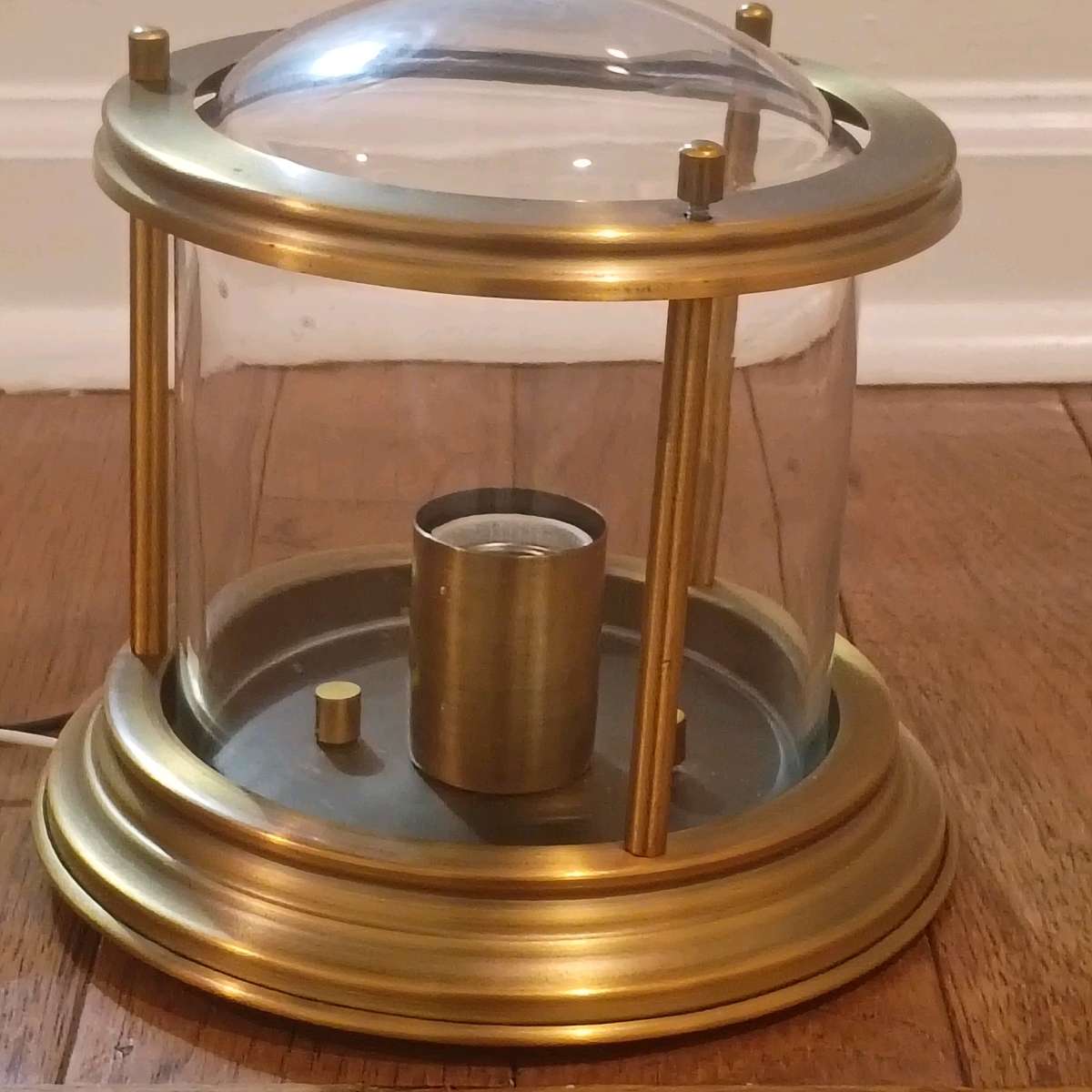 Hinkley Hadley Retro Nautical Flush Mount Ceiling Light  Bru