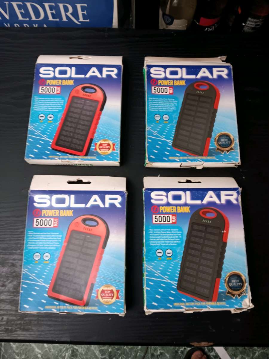 SOLAR POWER BANK 5000MH