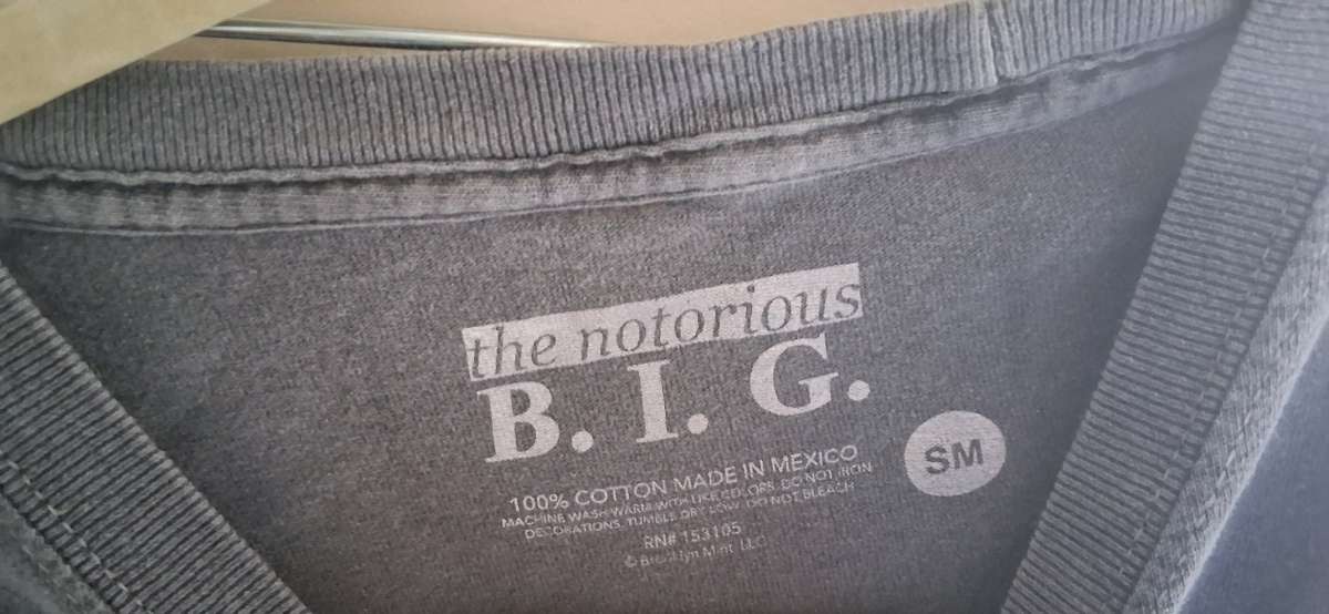vintage biggie shirt