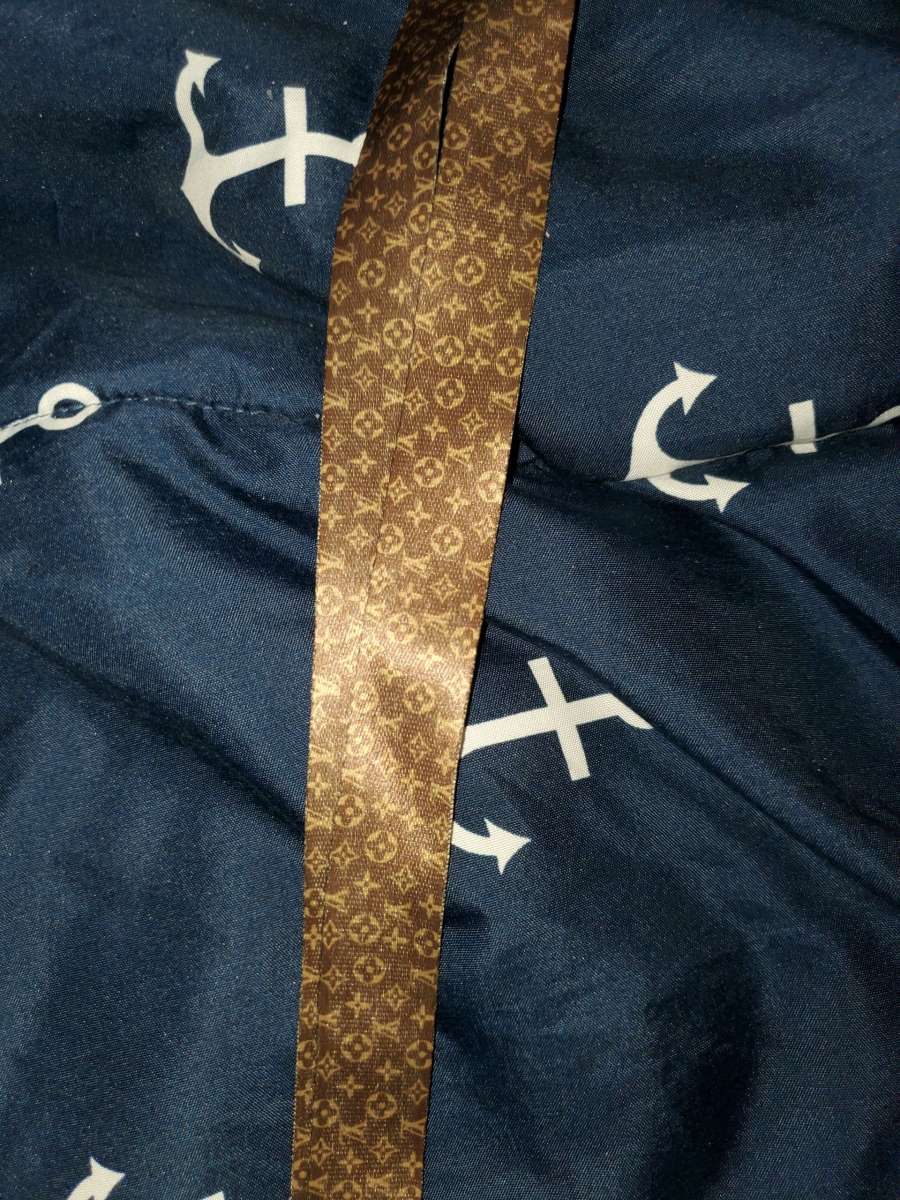 Louis vuitton monogram lanyard ID holder