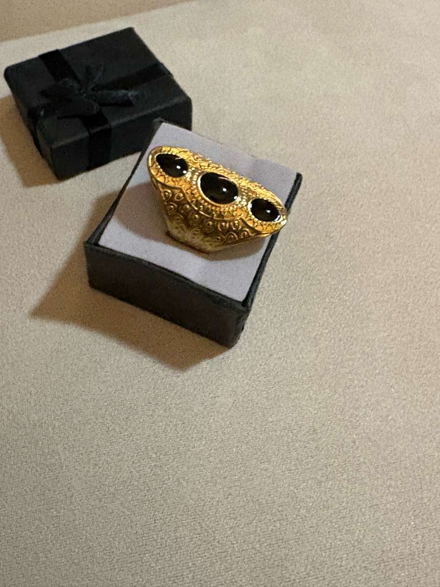 anillo oro laminado size 7 stainless steel