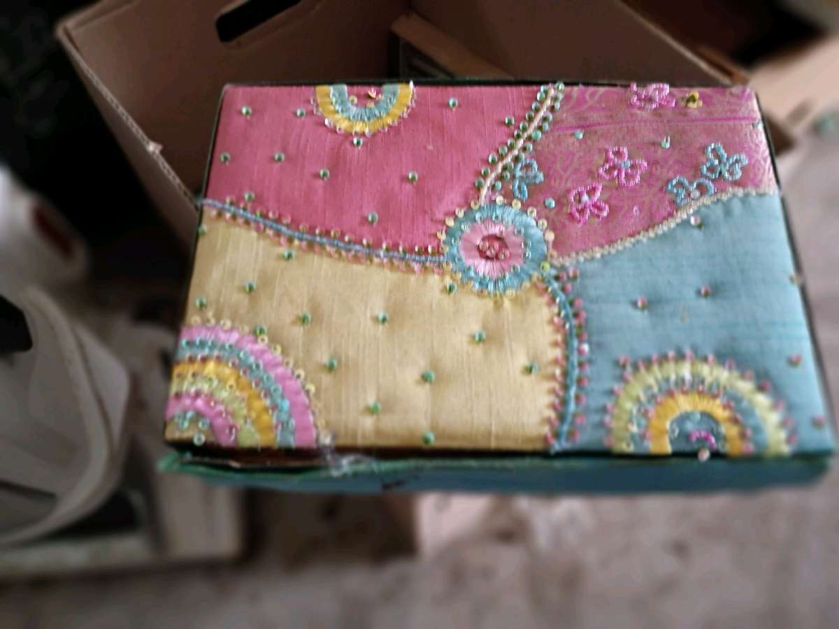 3 Old Antique Jewelry Boxes