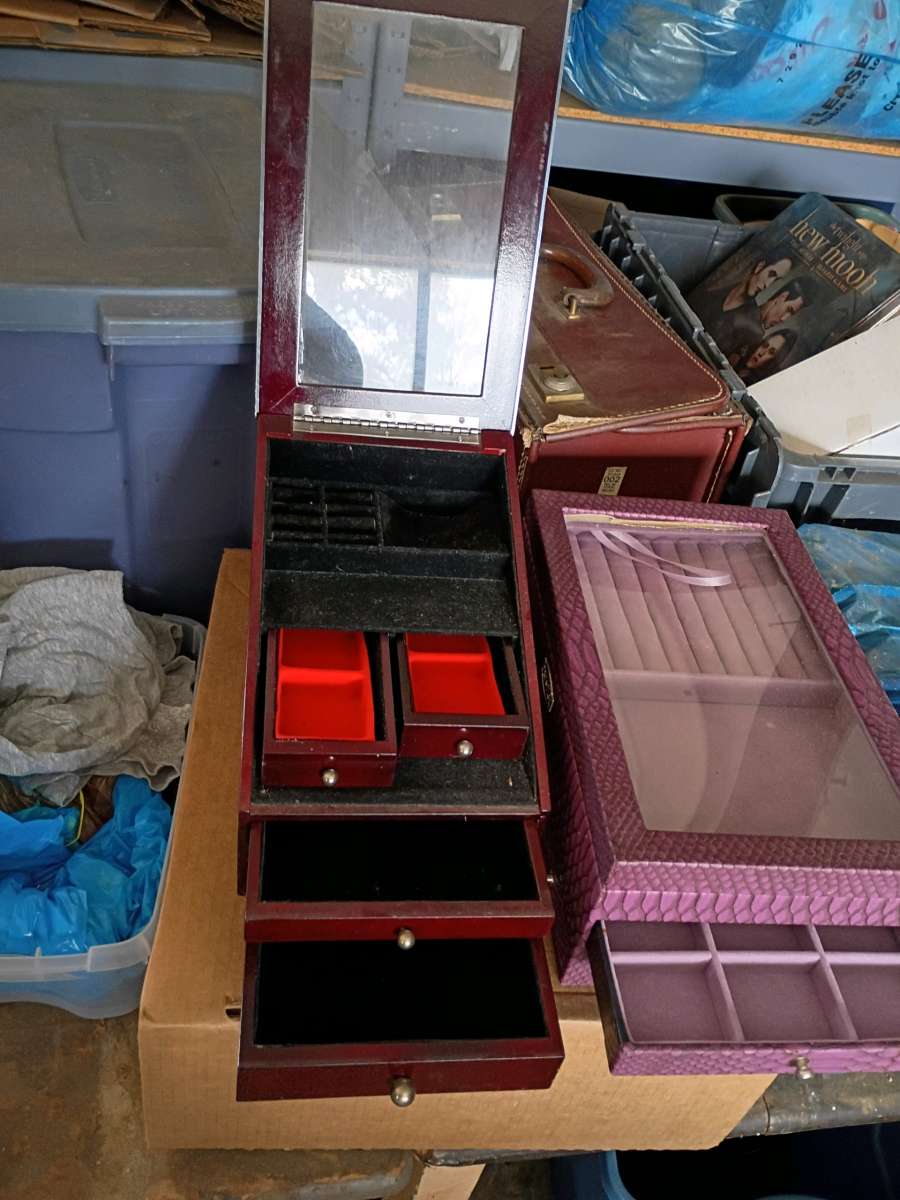 Old Antique Jewelry Boxes