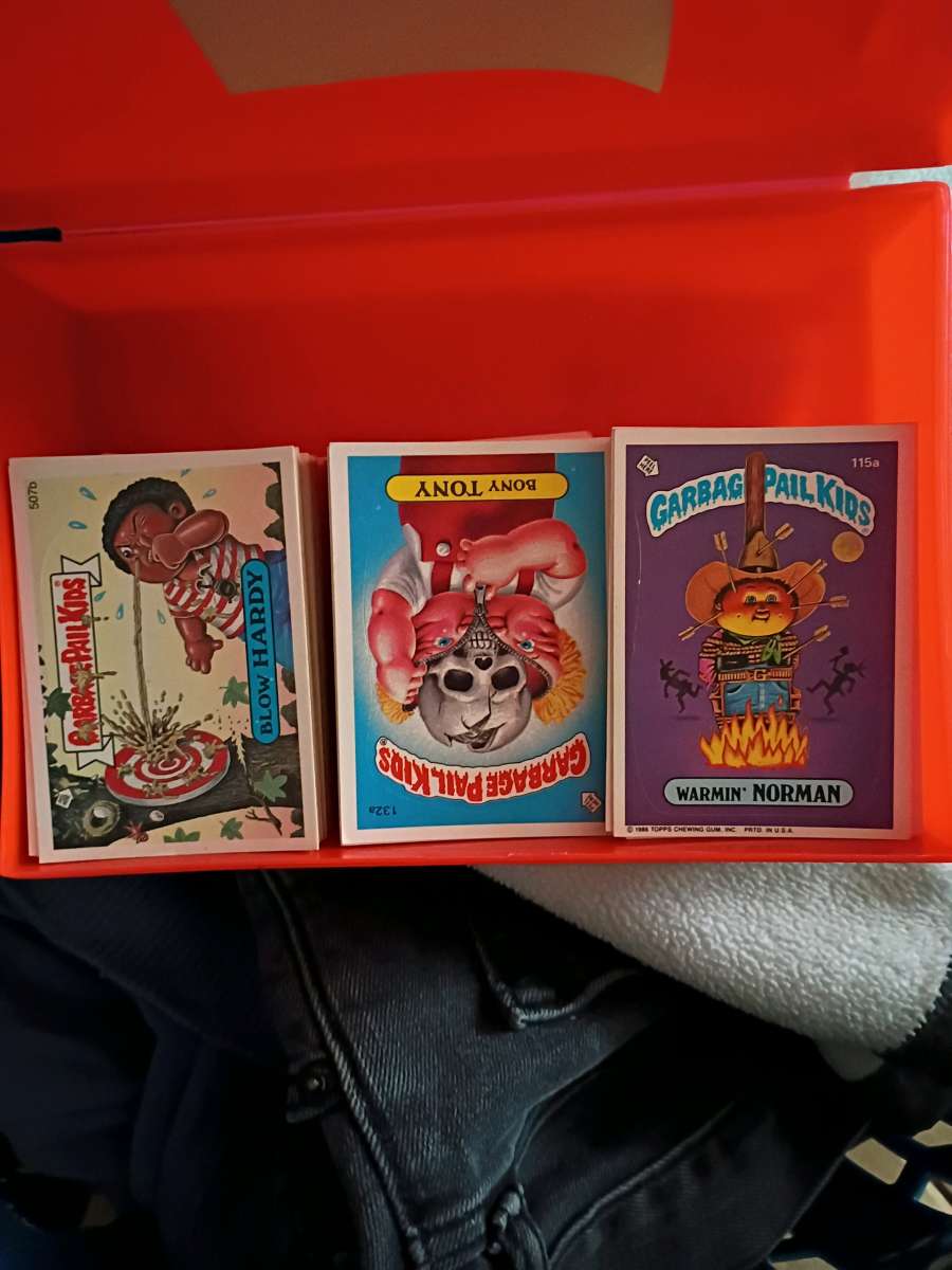 garbage pail cards