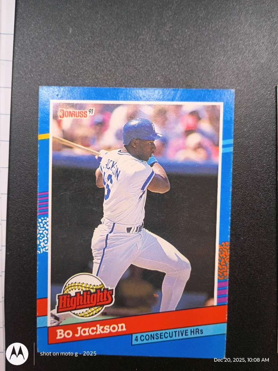 Bo Jackson card BC10