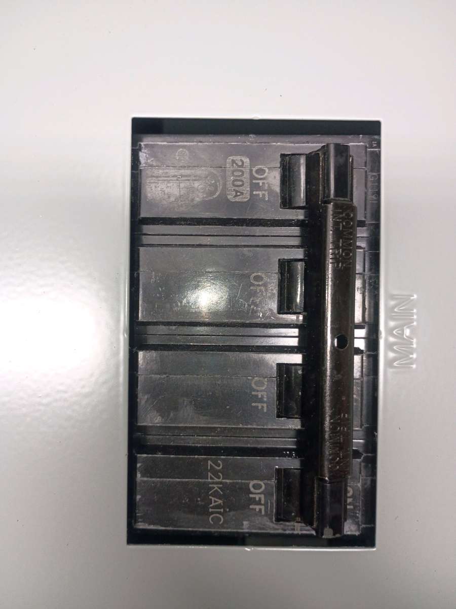 breaker panel and breakers