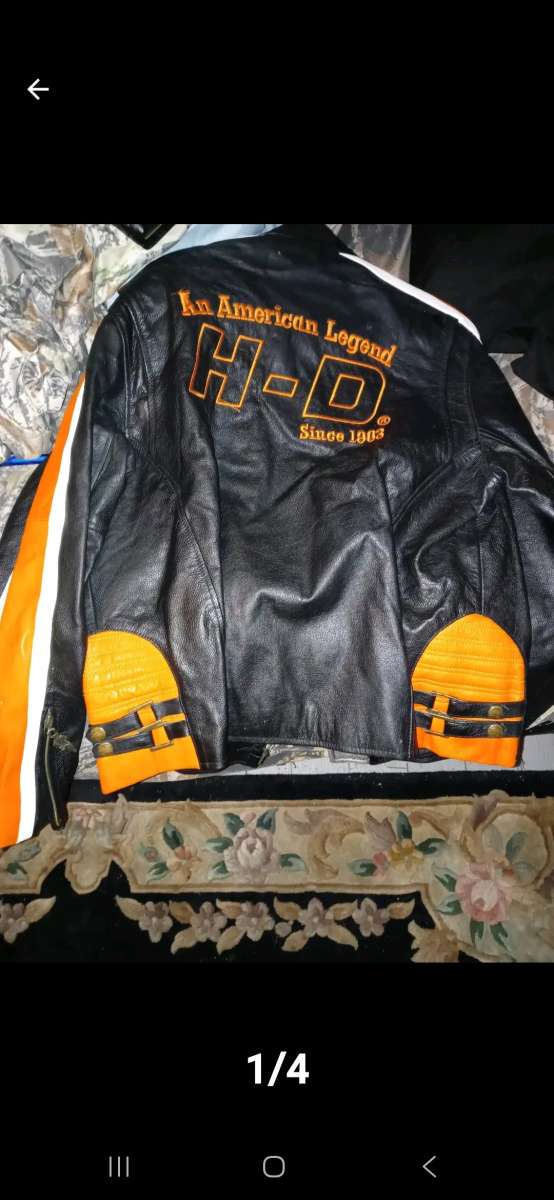 New harley davidson leather racing jacket