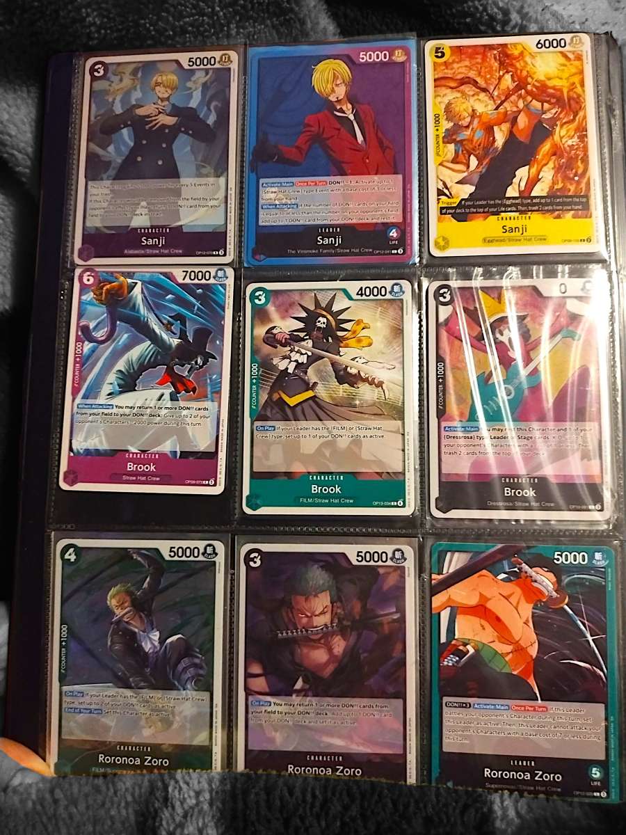 BULK One Piece cards for sale