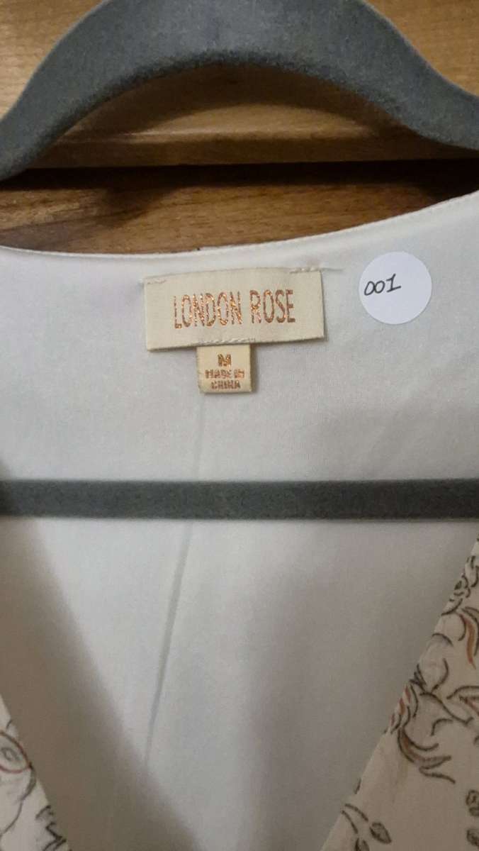 London Rose floral blouse