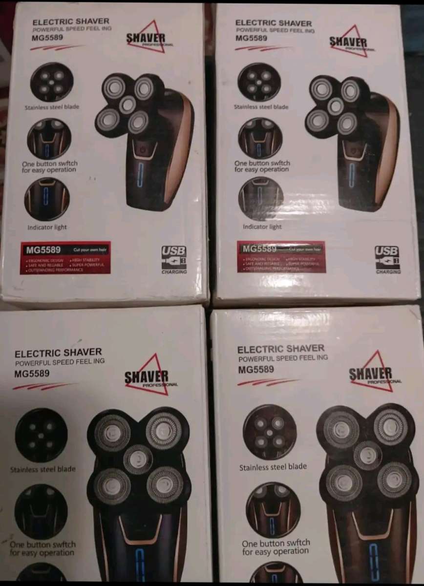 MG558 5 HEADED ROTATIONAL SHAVERS