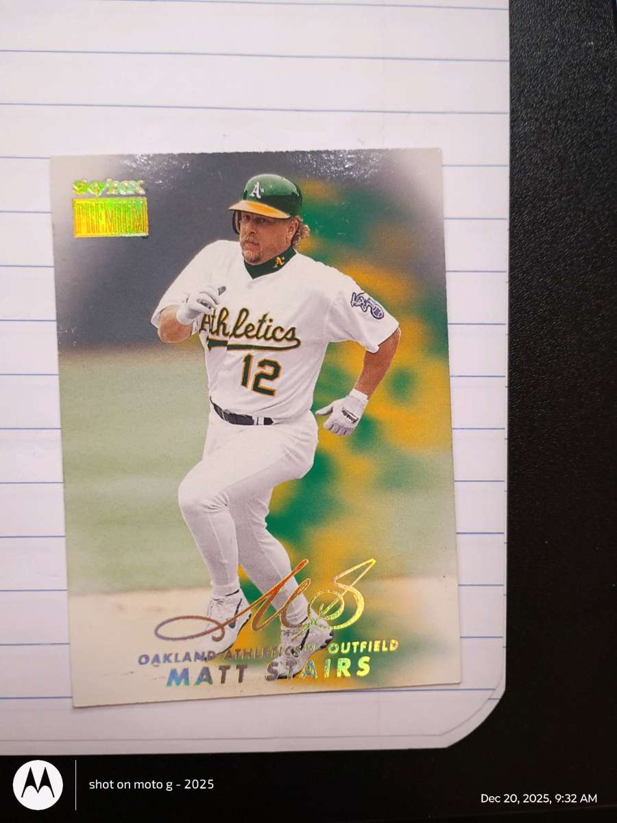 Matt Stairs card 187