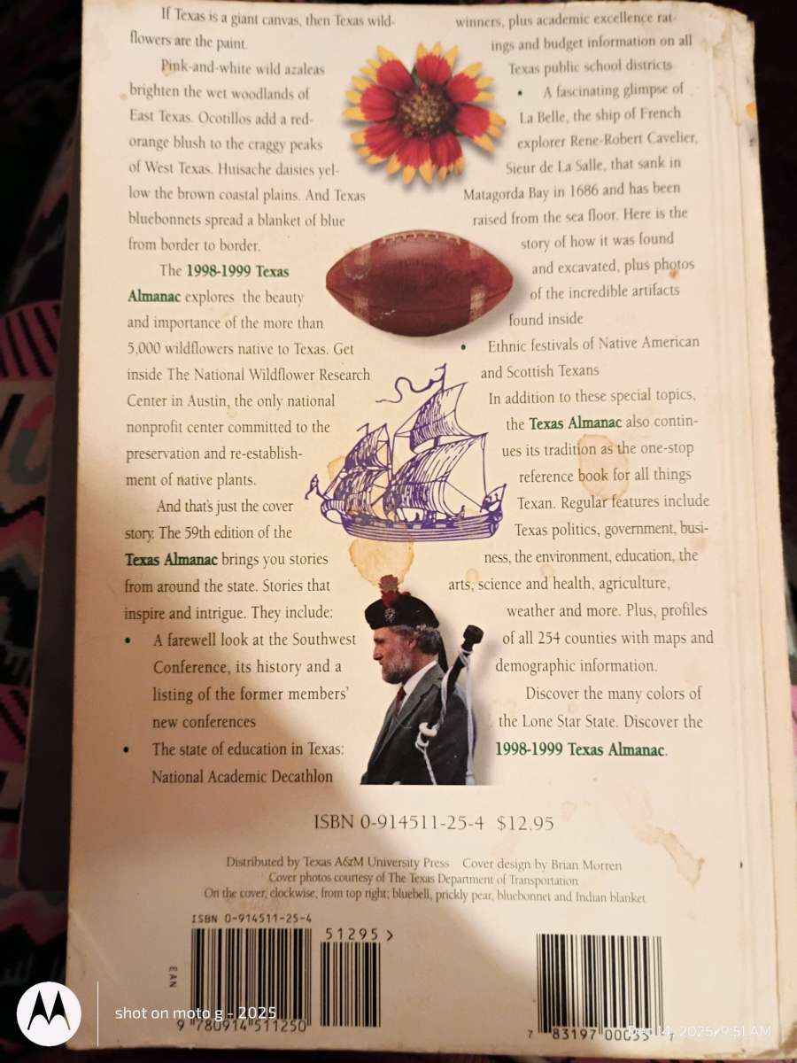 Texas Almanac 1998 1999