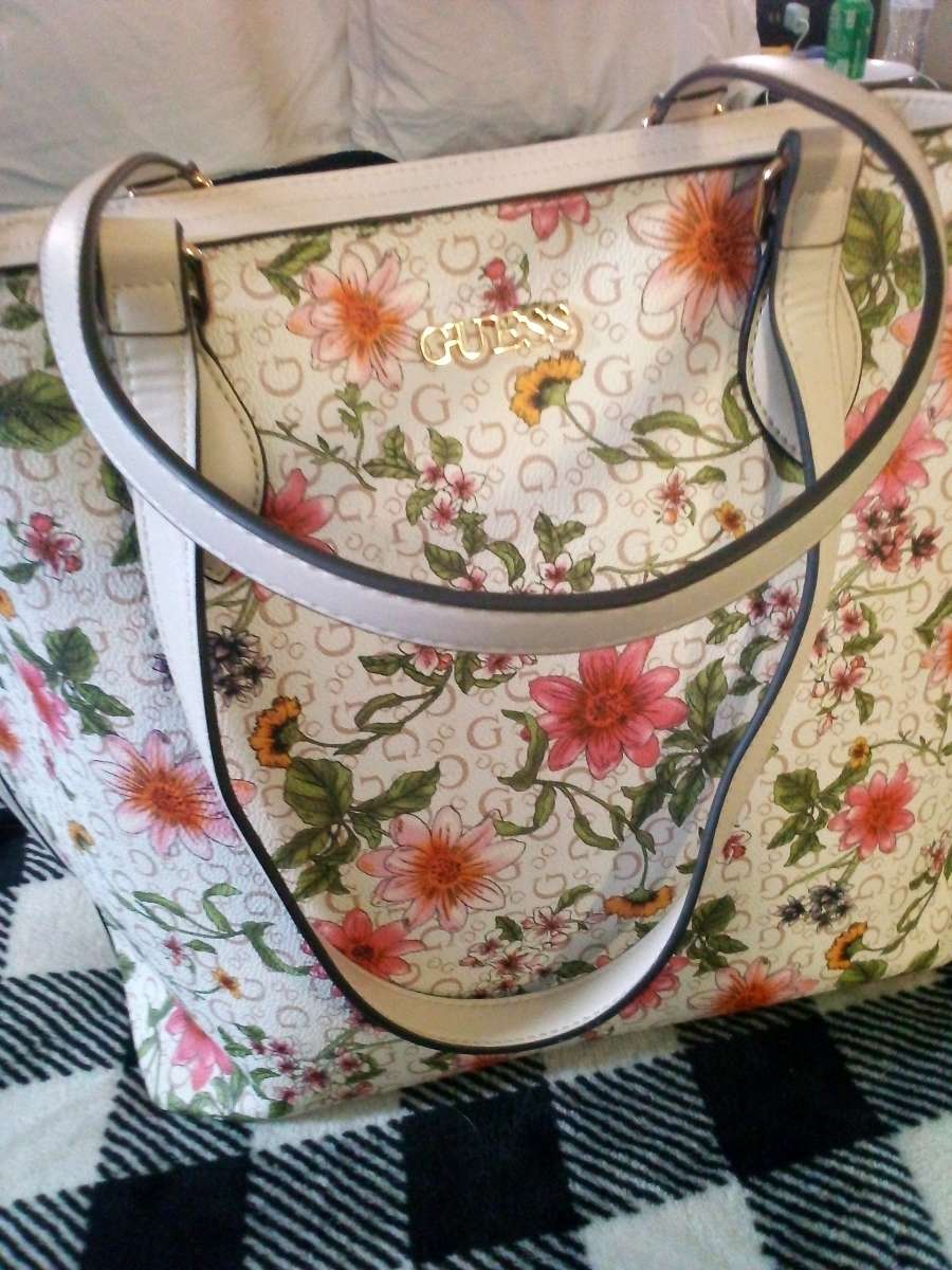 BRAND NEW GUESS FLORAL PURSE BAG