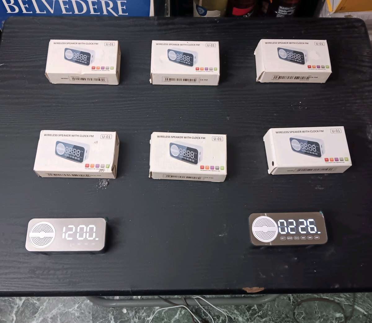 U01 WIRELESS SPEAKER ALARM CLOCK