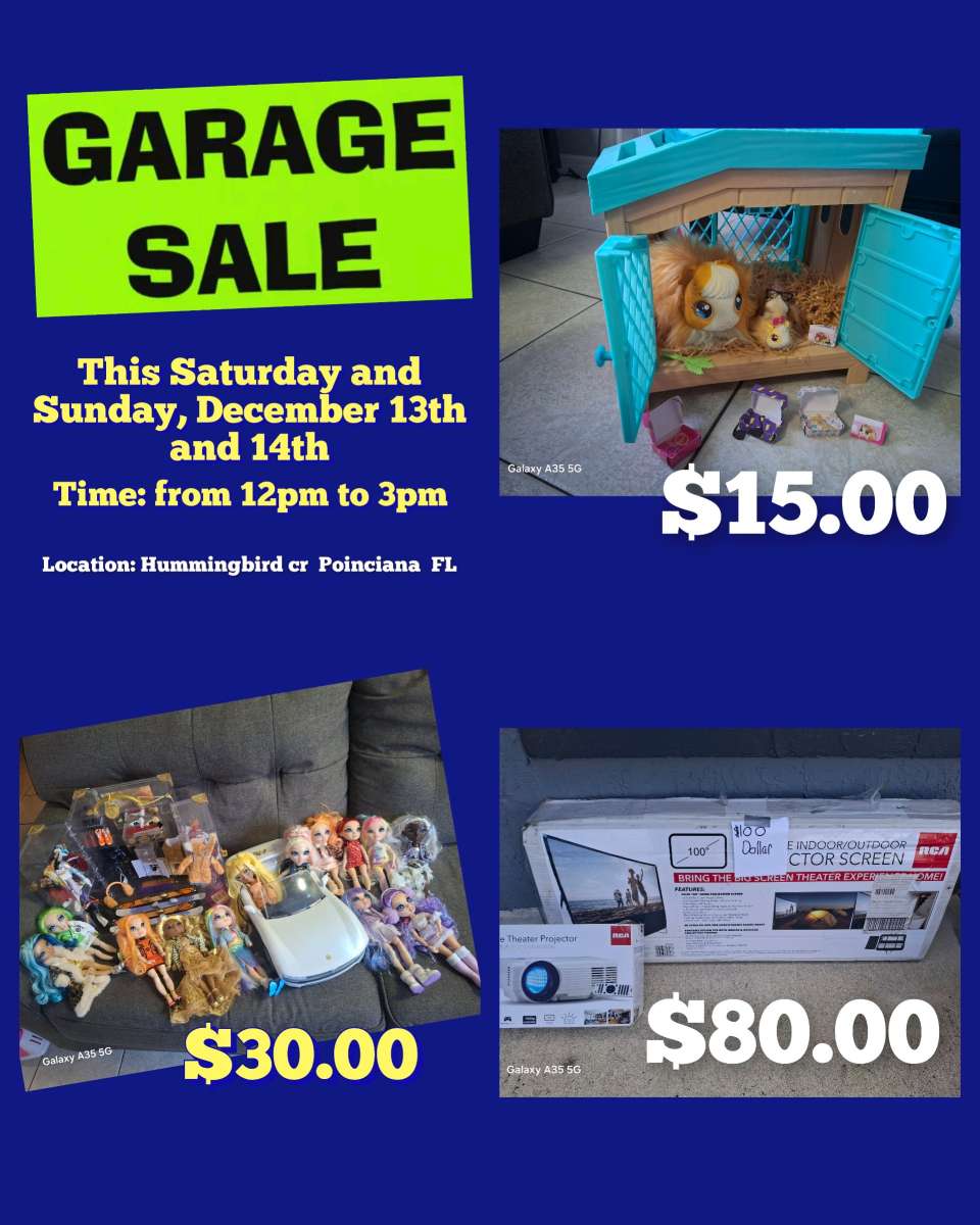 Toys for sale last day