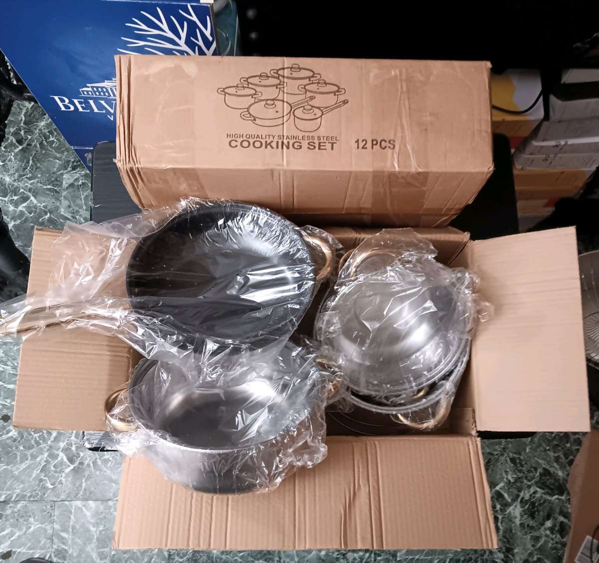 12PC HIGH QUALITY POT SET