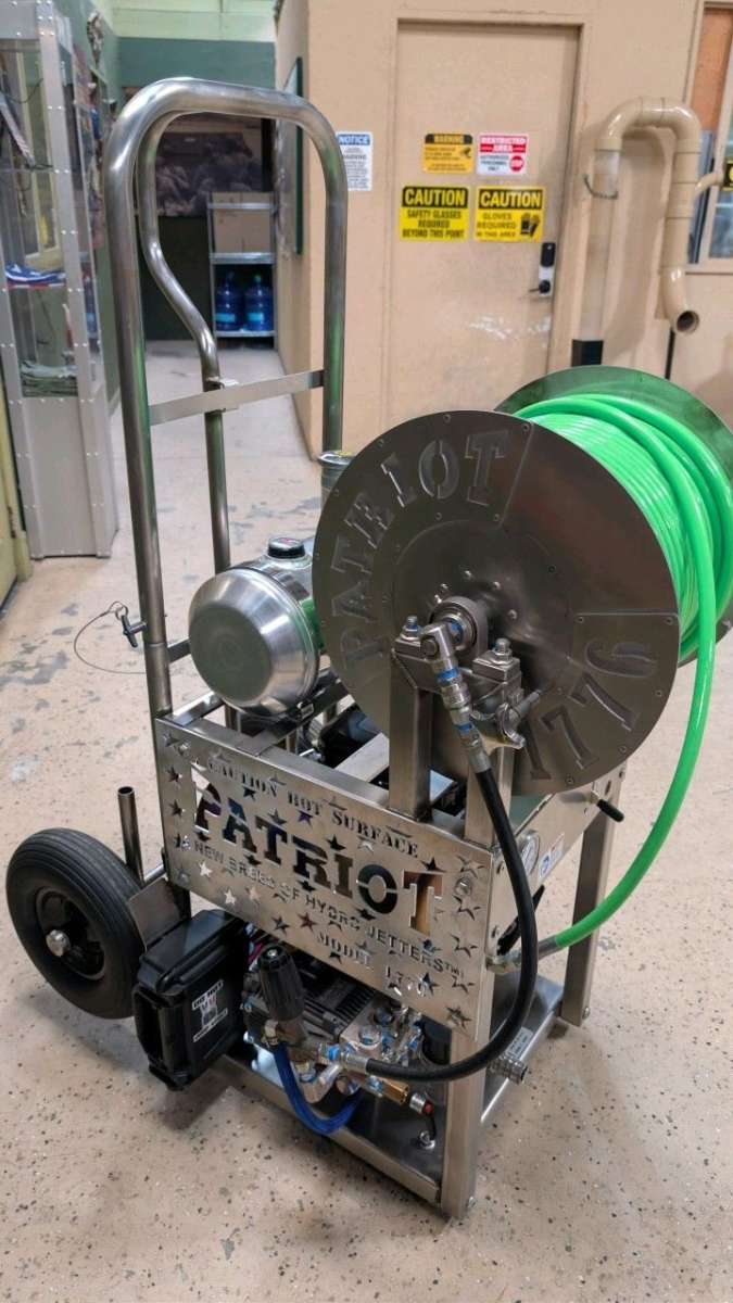 Portable Dolly Hydro Jetter for Sewer Lines