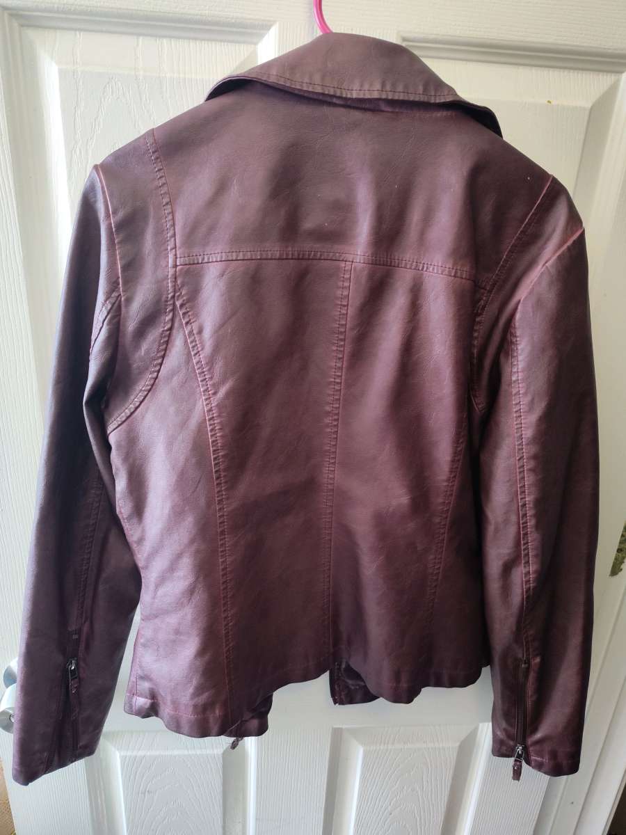 Womens leather jacket