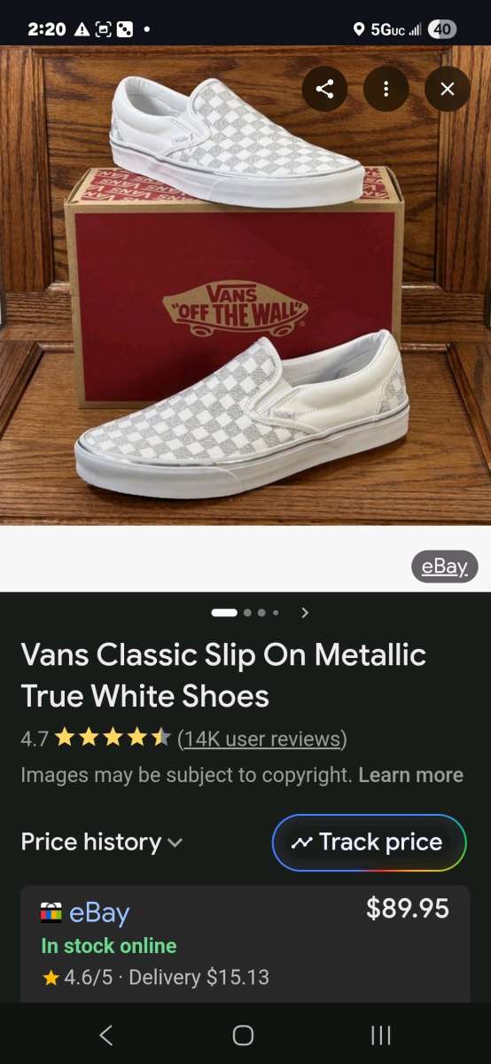 vans mens 11 5