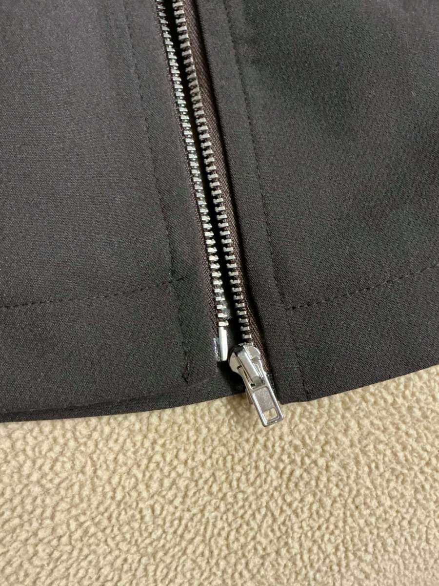 Wonens 11 ASOS Design Chocolate brown cinch zip up blazer