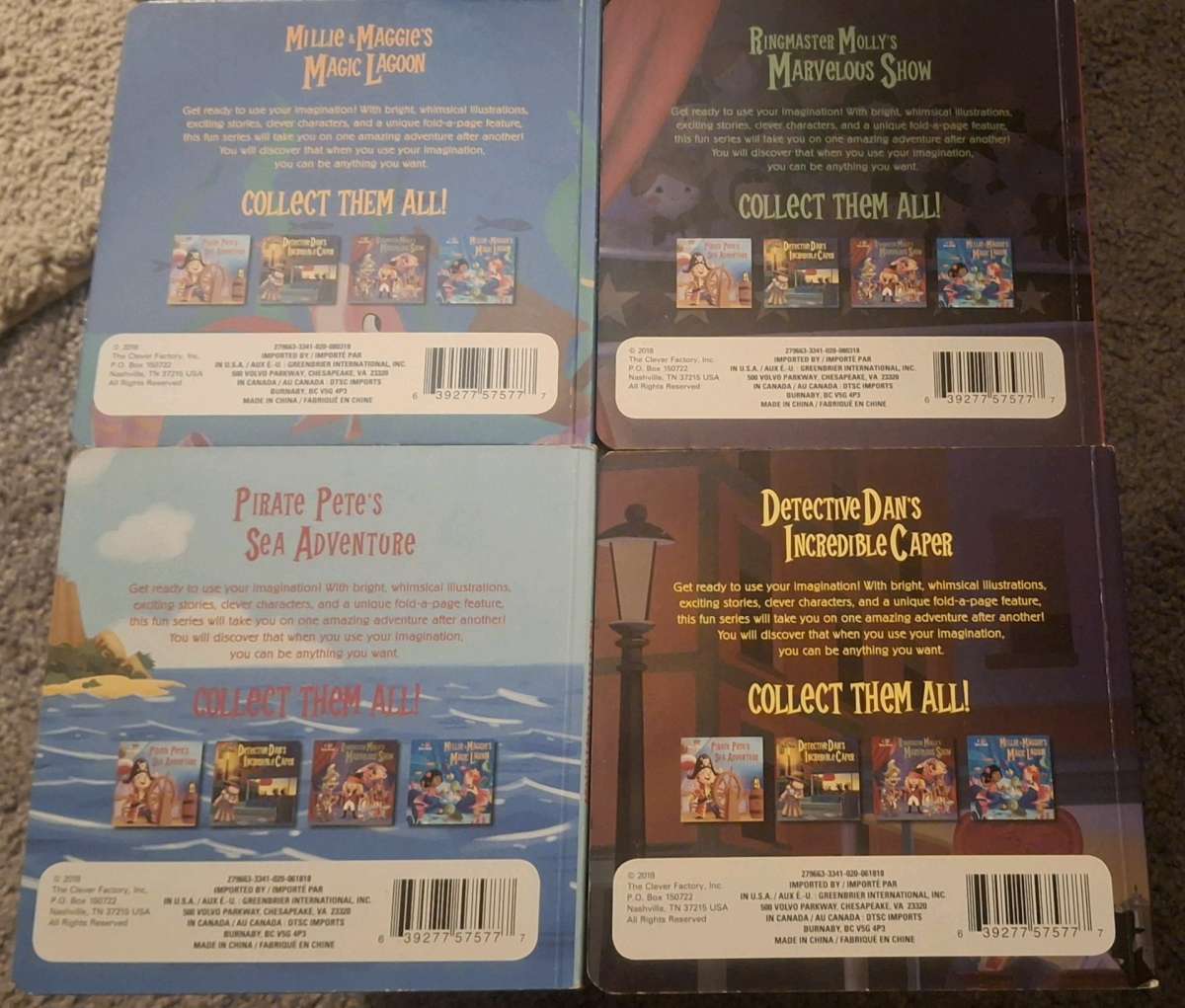 Fold a Page Collection Series Story Books