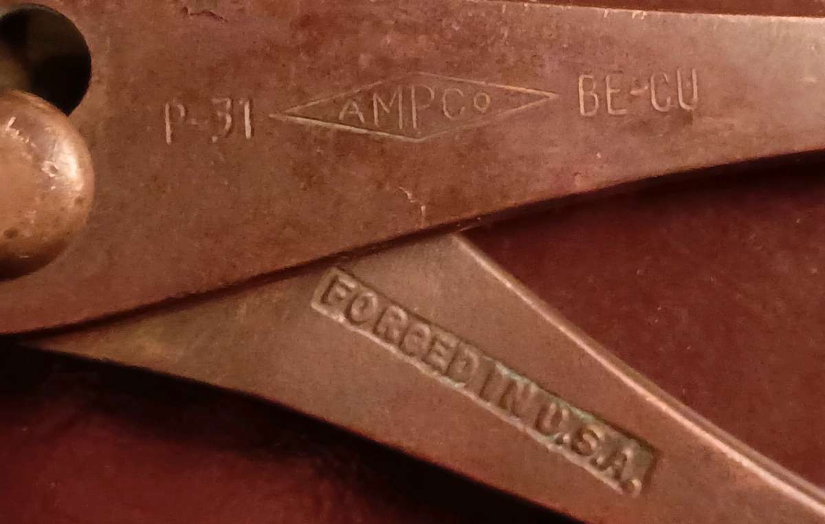 Vintage Ampco Beryllium PAR X and New Britain Tools