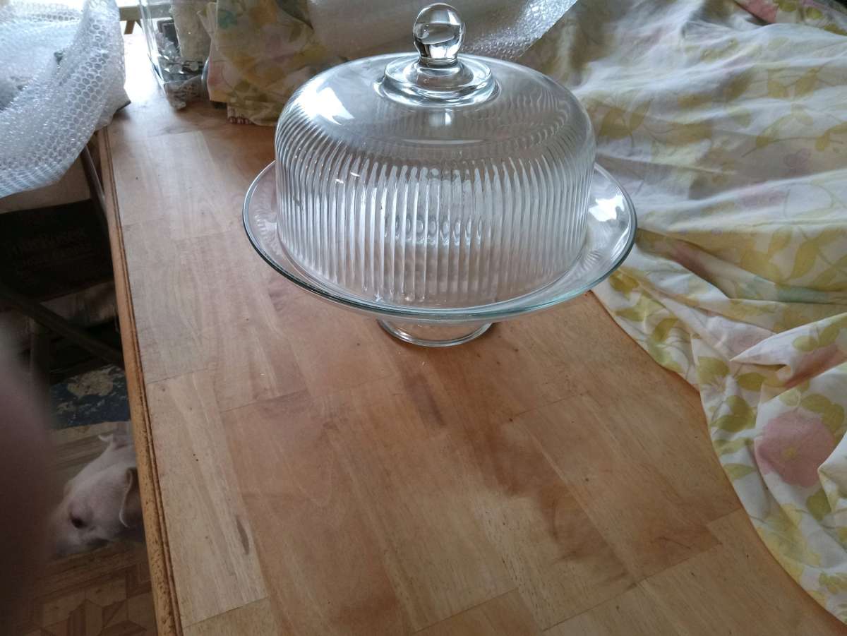 cake Plate with the stand