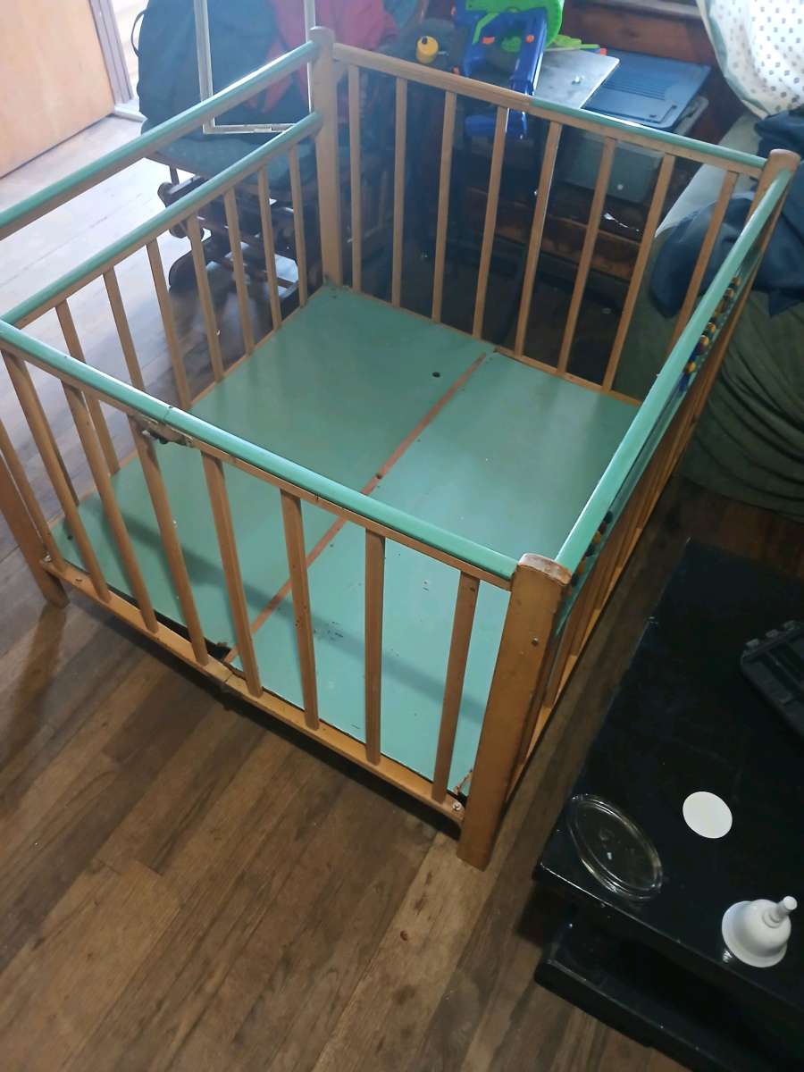 antique baby play pin