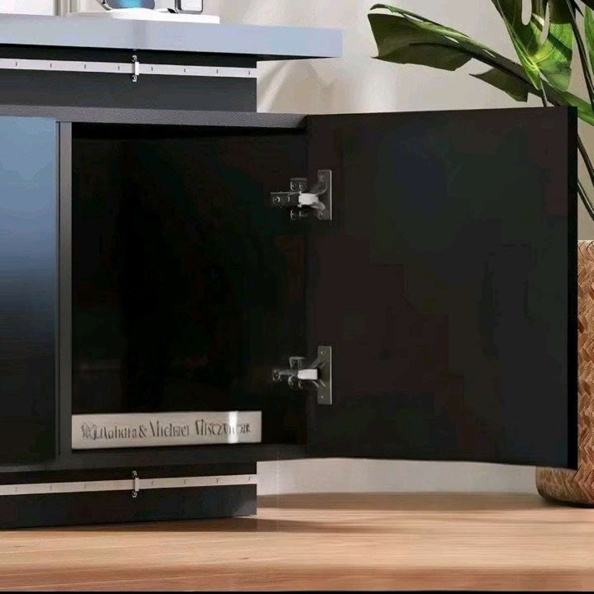 fireplace TV STAND standstand for 85 in TVs with 40in firepl