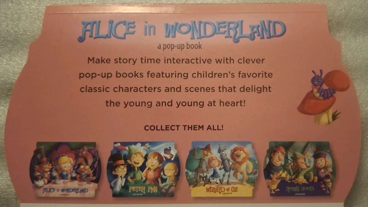 Alice in Wonderland a pop up book