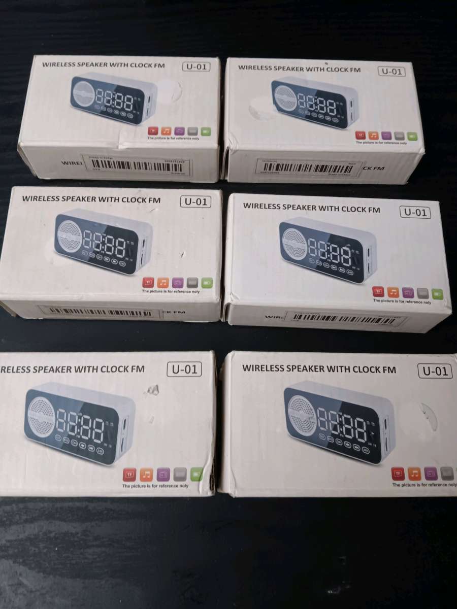U01 WIRELESS SPEAKER ALARM CLOCK