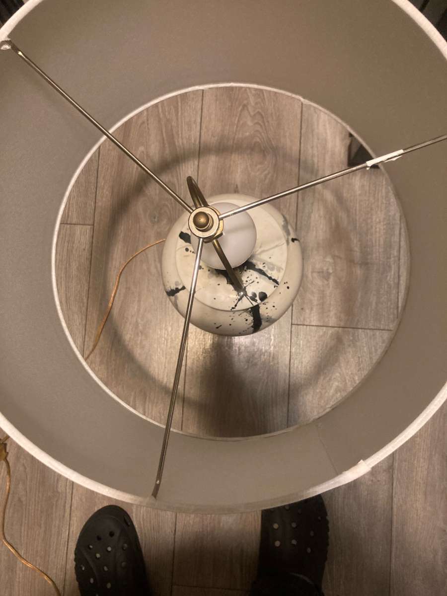 Abstract Design Table Lamp