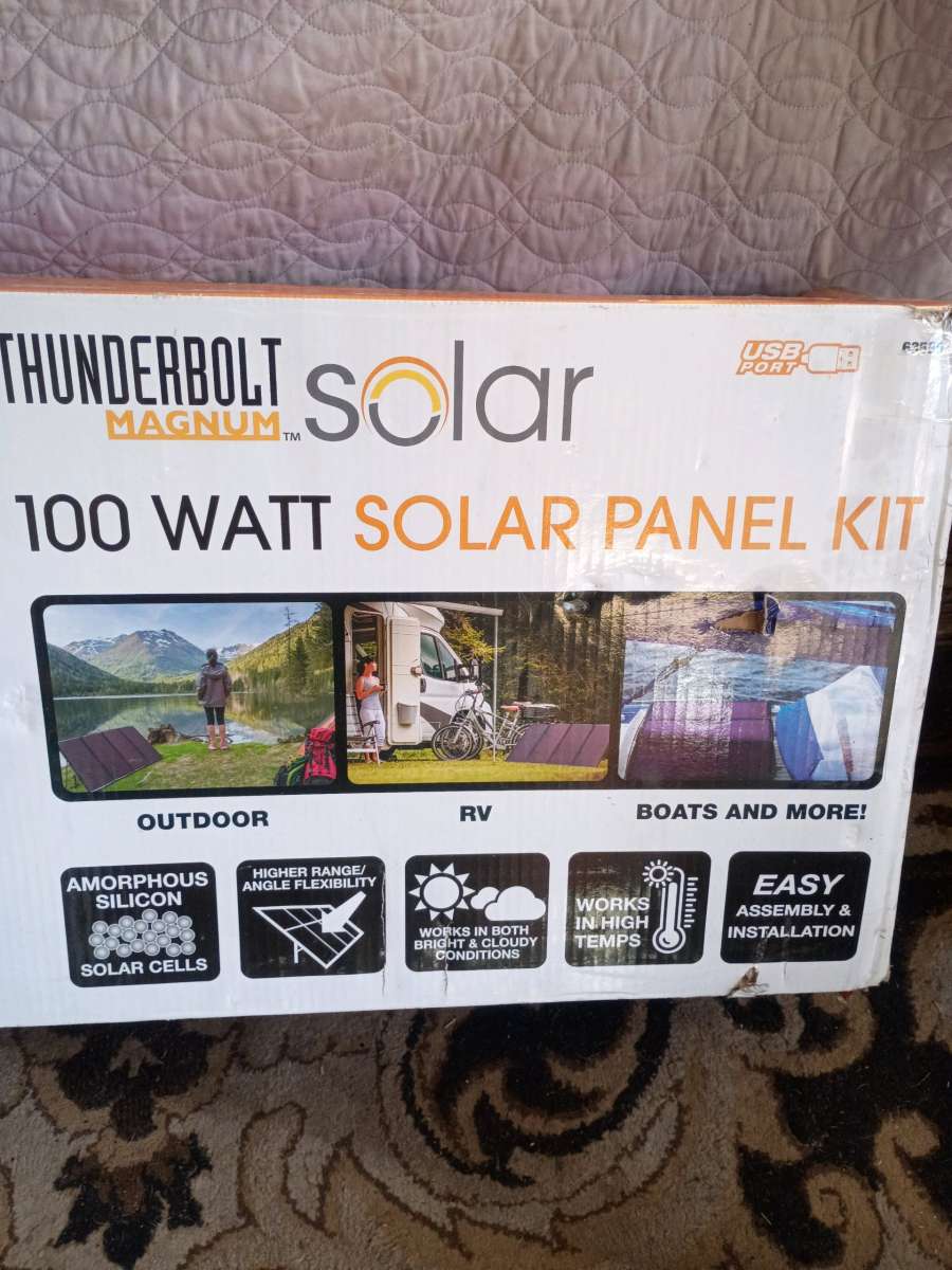 thunderbolt Magnum solar panel kit