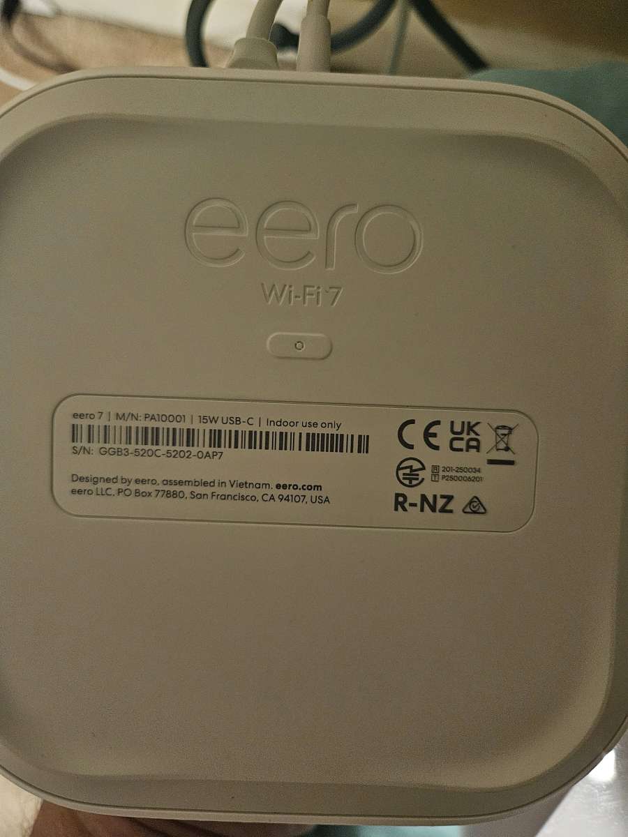 Eero 7 DuelBand Mesh wifi router 2 pack