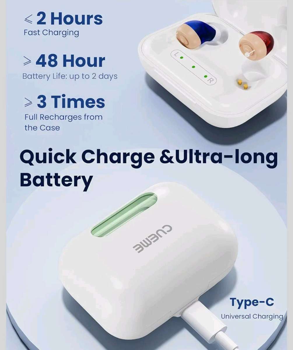 Audfonos OTC recargables