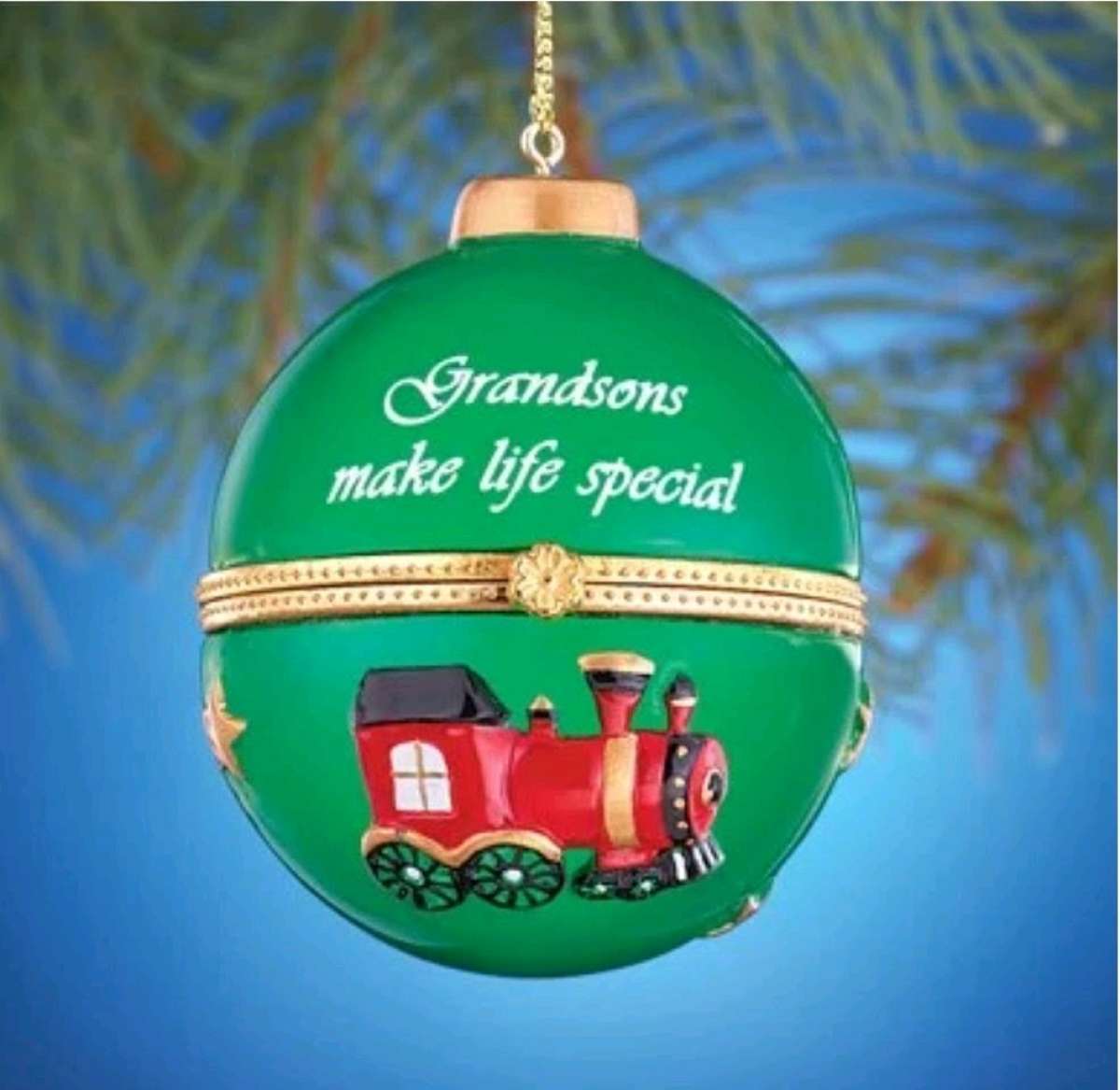 Grandson Christmas Ornament