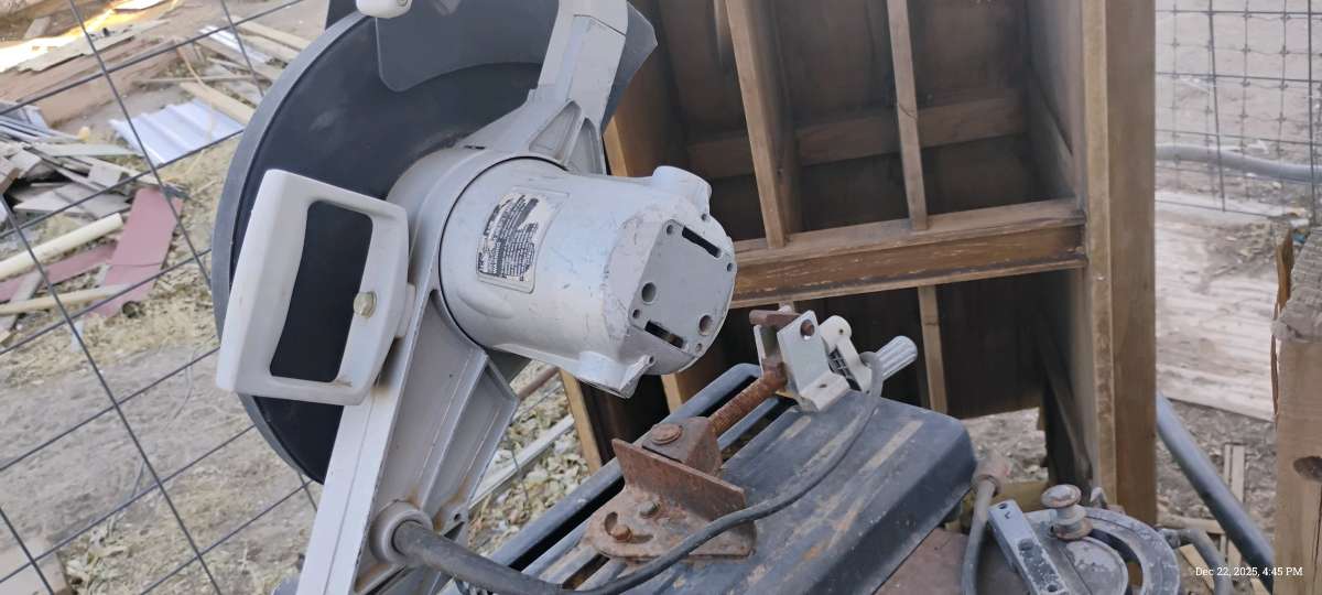 arbor chop saw 14 inch